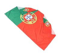 Cape Drapeau National 3x5ft Portugal en Polyester pour Supporters Football | Motif Haute Visibilité, Couleurs Intenses Résistantes la Décoloration, Usage Fête Victoire 2026