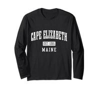 Cape Elizabeth Maine Vintage Pride Manche Longue
