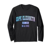 Cape Elizabeth Maine Vintage Pride Manche Longue