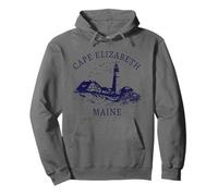 Cape Elizabeth Maine Vintage Pride Sweat à Capuche