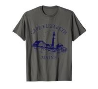 Cape Elizabeth Maine Vintage Pride T-Shirt