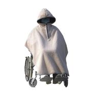 Cape En Polaire For Fauteuil Roulant Adulte, Couverture For Les Genoux Et Chauffe-jambes, Douce Et Confortable Adaptée Aux Personnes Âgées Et Aux Personnes Handicapées