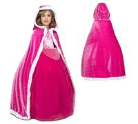 cape velours rose enfant - 205079