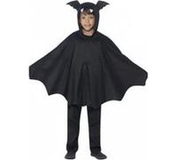 Cape Enfant Chauve-Souris - Halloween - Taille 4/6 ans (102 à 114 cm) noire G