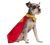 Cape et Collier de Rubies Superman Movie (2025) : Krypto Pet Cape & Collar pour Chiens ou Chats, Taille S