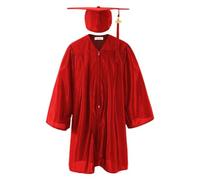 Cape et robe de remise de diplôme de maternelle, limite de remise de diplôme et robe pour enfants | Cape de remise de diplôme et robe de bal pour enfants 2025 | Tenues de doctorat d'école primaire,