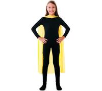 Cape - EURO CARNAVALES - Jaune - 90 CM - Costume de super-héros - Carnaval et soirées à thème