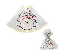 Cape givrée pour chien et chat | Outil de soins pour animaux de compagnie | Cape portable pour nettoyer les taches et les oreilles