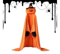 Cape Halloween avec capuche, Cap à capuche de, 82,68x66in Velvet Unisexe Cloak, accessoire de costume, tissu confortable doux pour les femmes, hommes, habillage, cosplay, performance de scè