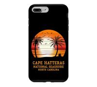 Cape Hatteras National Seashore, Caroline du Nord, Vintage Sun Coque pour iPhone 7 Plus/8 Plus