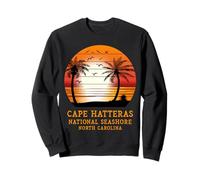 Cape Hatteras National Seashore, Caroline du Nord, Vintage Sun Sweatshirt