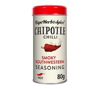 Cape Herb & Spice - Assaisonnement Chipotle - Piment - Épicé - Idéal pour les barbecues fumés du sud-ouest - 80 grammes