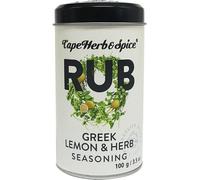 Cape Herb & Spice Rub Greek Lemon & Herb - 100g sel d'assaisonnement à l'origan & arôme de citron