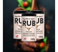 Cape Herb & Spice Rub Texan Steakhouse Lot de 3 boîtes
