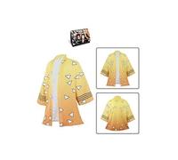 Cape Kimono Cosplay et Calendrier Demon Slayer 2022 en français Agatsuma Zenitsu Jaune L