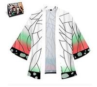 Cape Kimono Cosplay et Calendrier Demon Slayer 2022 en français Kochou Shinobu Blanc XL Blanc G