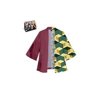 Cape Kimono Cosplay et Calendrier Demon Slayer 2022 en français Tomioka Giyuu Rouge XL