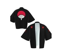 Cape Kimono Naruto Uchiha Sasuke Rouge/Noir
