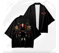 Cape Kimono Tokyo Revengers Cosplay Draken Noir M Noir