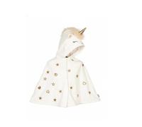 Cape licorne blanche - 2 ans - 92 cm