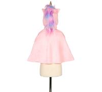 Cape licorne rose pour bébé (2 ans)