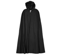 Cape médiévale Burkhard, mixte, noir