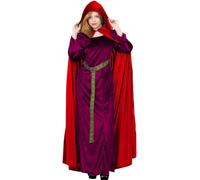 Cape Médiévale En Velours Rouge Garnet Pour Adultes Cloak Smiffys