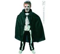 Cape Noire Nylon Enfant 90 Cm - Noir - Taille Unique 0 G