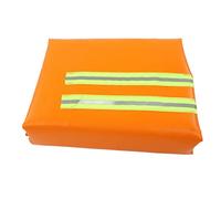 Cape Pare - Feu en Fibre de Verre Silicone Double Face, Résistante 800℃, Capuche Intégrée, Bande Lumineuse - Protection Thermique Élevée, Norme NFPA, Uge Adulte
