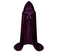 Cape pour enfants Hollween Cape Mode Solide Manteau à capuche assorti Sweatshirts effrayants Halloween Tumes pour enfants, E, L