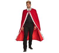 Cape roi rouge 130 cm adulte