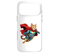Cape Rouge de Super-héros pour Chat, Chaton Coque pour iPhone 17 Pro Max
