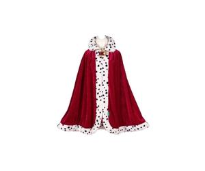 Cape rouge roi louis 4-8 ans