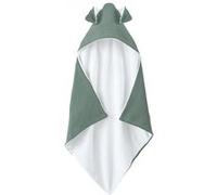 Monsieur Bébé - Cape, Sortie de Bain pour bébé intérieur 100% Coton - 100 x 100 cm - Lapin - Plusieurs Coloris Disponibles
