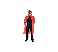 Cape Taffetas Adulte 127cm Rouge - Rouge - Taille Unique