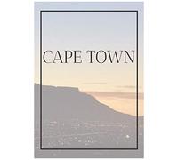Cape Town: A Decorative Book For Coffee Tables, Bookshelves, Bedrooms And Interior Design Styling: Stack International City Books To Add Decor To Any Room. Faded Skyline Effect Cover: Ideal For Your O
