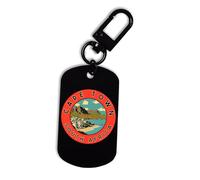 Cape Town Afrique du Sud Porte-clés avec emblème de voyage