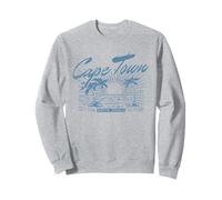 Cape Town Afrique du Sud Vintage Distressed Beach Sweatshirt