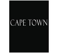 Cape Town: Black And White Decorative Book To Stack Together On Coffee Tables, Bookshelves And Interior Design Add Bookish Charm Decor To Your Home Stack Deco Books Together To Create Your Unique