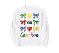 Cape Town Coquette Bow Girls Sweatshirt