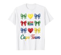 Cape Town Coquette Bow Girls T-Shirt
