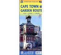 Cape town & garden route : southern africa - waterproof - Southern Africa Waterproof, Echelle 1 : 10 000, 1 : 1 300 000 - Collectif - Itm Publishing - Atlas / carte