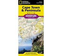 Cape Town & Peninsula (South Africa) Adventure Map | National Geographic