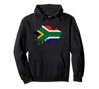Cape Town Skyline Afrique du Sud Drapeau Art Cape Town Cap Sweat à Capuche