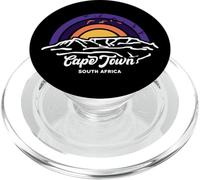 Cape Town Table Mountain Afrique du Sud Cadeaux de Voyage rétro PopSockets PopGrip pour MagSafe