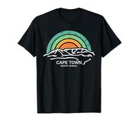 Cape Town Table Mountain Afrique du Sud Cadeaux de Voyage rétro T-Shirt