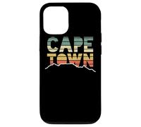 Cape Town Table Mountain Afrique du Sud Vintage Coque pour iPhone 12/12 Pro