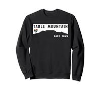 Cape Town Table Mountain Drapeau Afrique du Sud Cadeaux de Voyage Sweatshirt