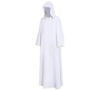 Cape unisexe avec capuche - Cape de vampire - Pour adulte - Robe de sorcier longue - Manteau avec capuche - Veste Renaissance - Robe gothique rétro - Tenue médiévale - Pour Halloween, bal de vampire