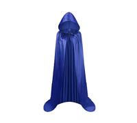 Cape Vampire Homme De Diable à Capuche MéDiéVale avec Lacets RéTro | Cape Faucheuse Adultes Costume De Magicien VêTements De Jeu De RôLe Viking DéGuisement Pour Bal Masqué FêTe Et Carnaval